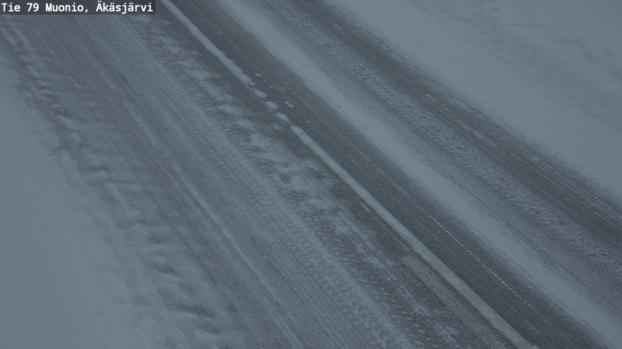 Weather Camera Image Väg 79 Muonio, Äkäsjärvi, Muonio, Lappi