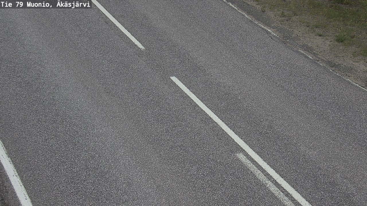 Weather Camera Image Road 79 Muonio, Äkäsjärvi, Muonio, Lappi