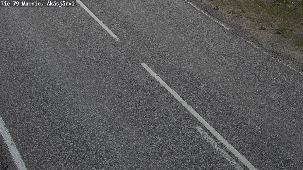 Weather Camera Image Road 79 Muonio, Äkäsjärvi, Muonio, Lappi