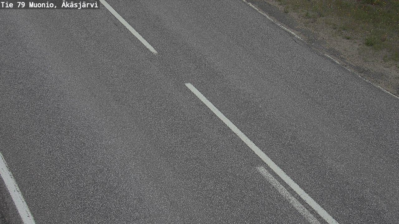 Weather Camera Image Road 79 Muonio, Äkäsjärvi, Muonio, Lappi