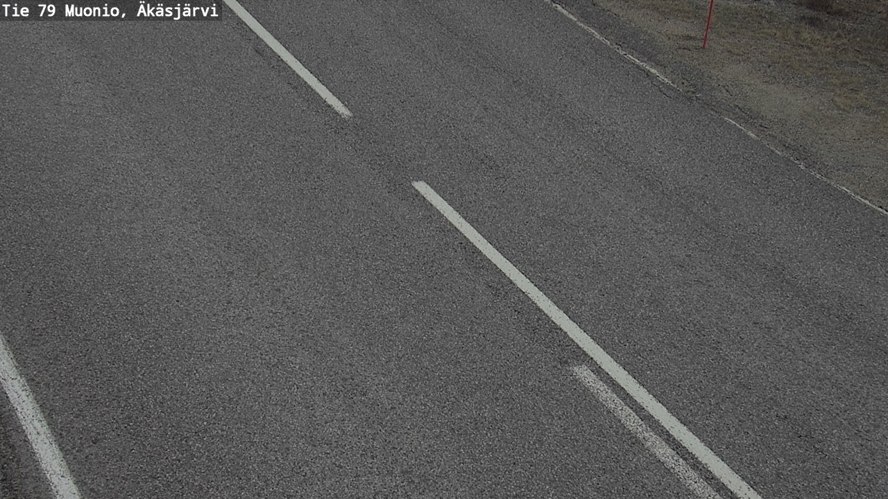 Weather Camera Image Väg 79 Muonio, Äkäsjärvi, Muonio, Lappi