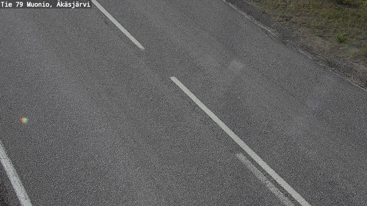 Weather Camera Image Road 79 Muonio, Äkäsjärvi, Muonio, Lappi