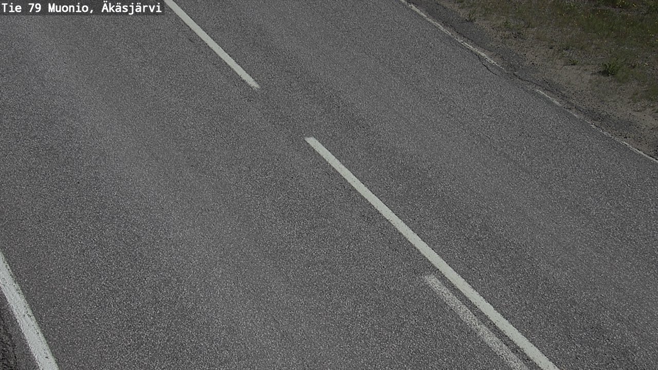 Weather Camera Image Road 79 Muonio, Äkäsjärvi, Muonio, Lappi