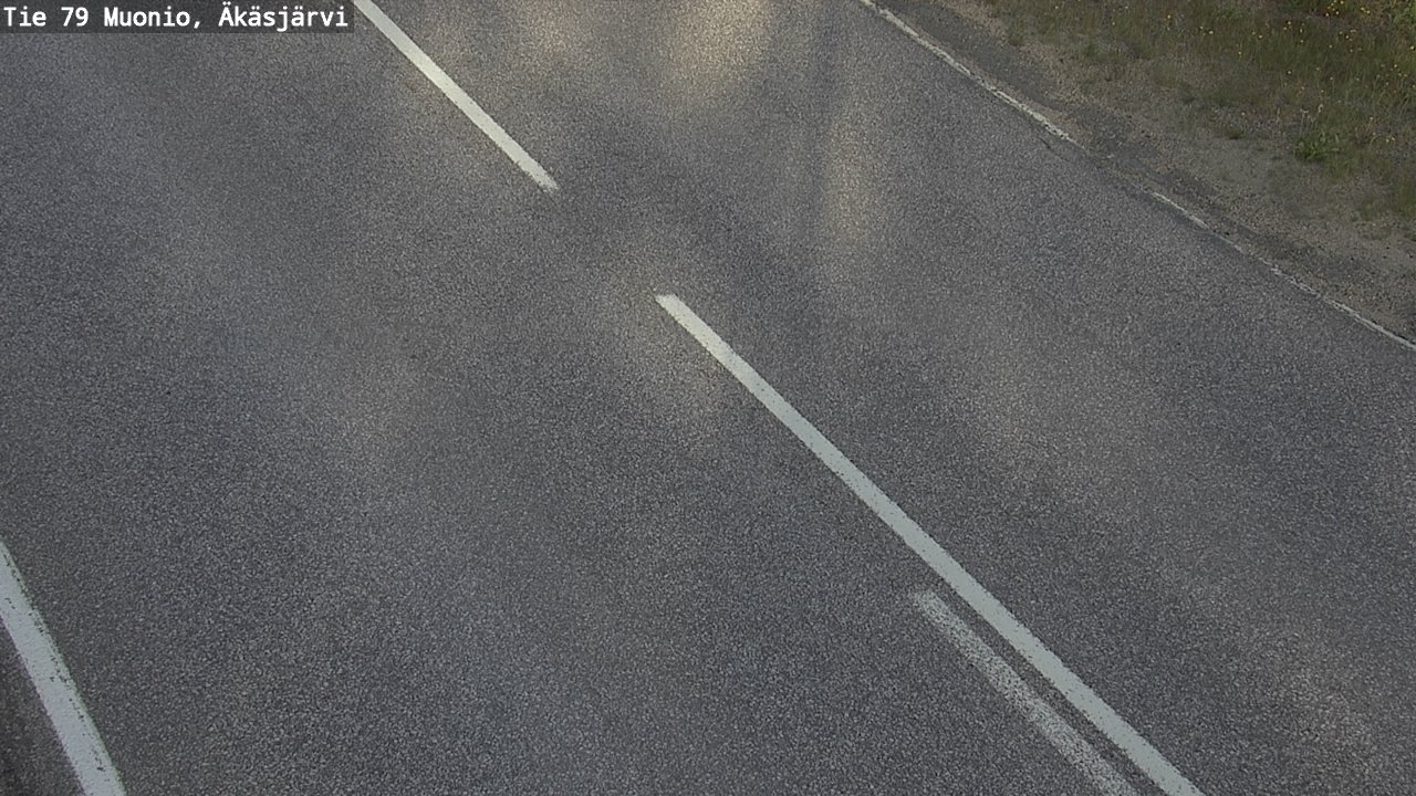 Weather Camera Image Road 79 Muonio, Äkäsjärvi, Muonio, Lappi