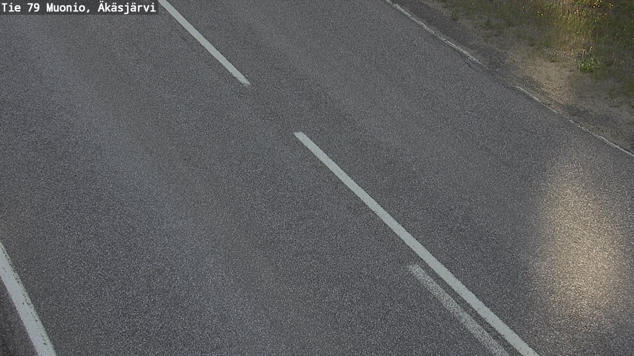 Weather Camera Image Road 79 Muonio, Äkäsjärvi, Muonio, Lappi
