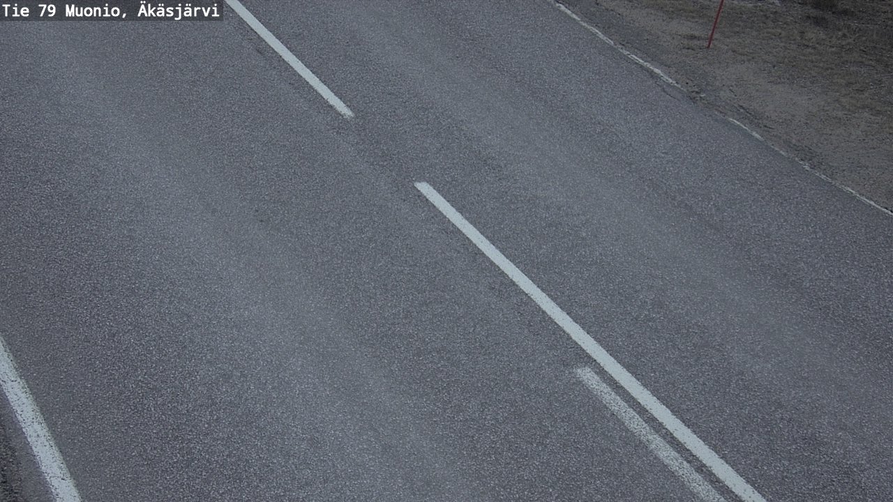 Weather Camera Image Road 79 Muonio, Äkäsjärvi, Muonio, Lappi