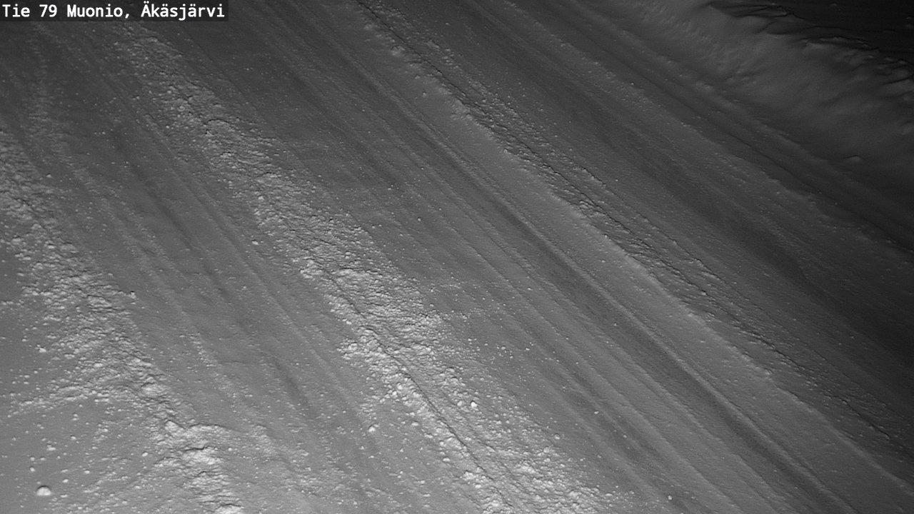 Weather Camera Image Väg 79 Muonio, Äkäsjärvi, Muonio, Lappi