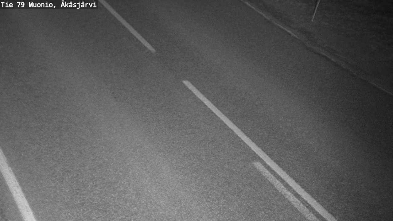 Weather Camera Image Road 79 Muonio, Äkäsjärvi, Muonio, Lappi