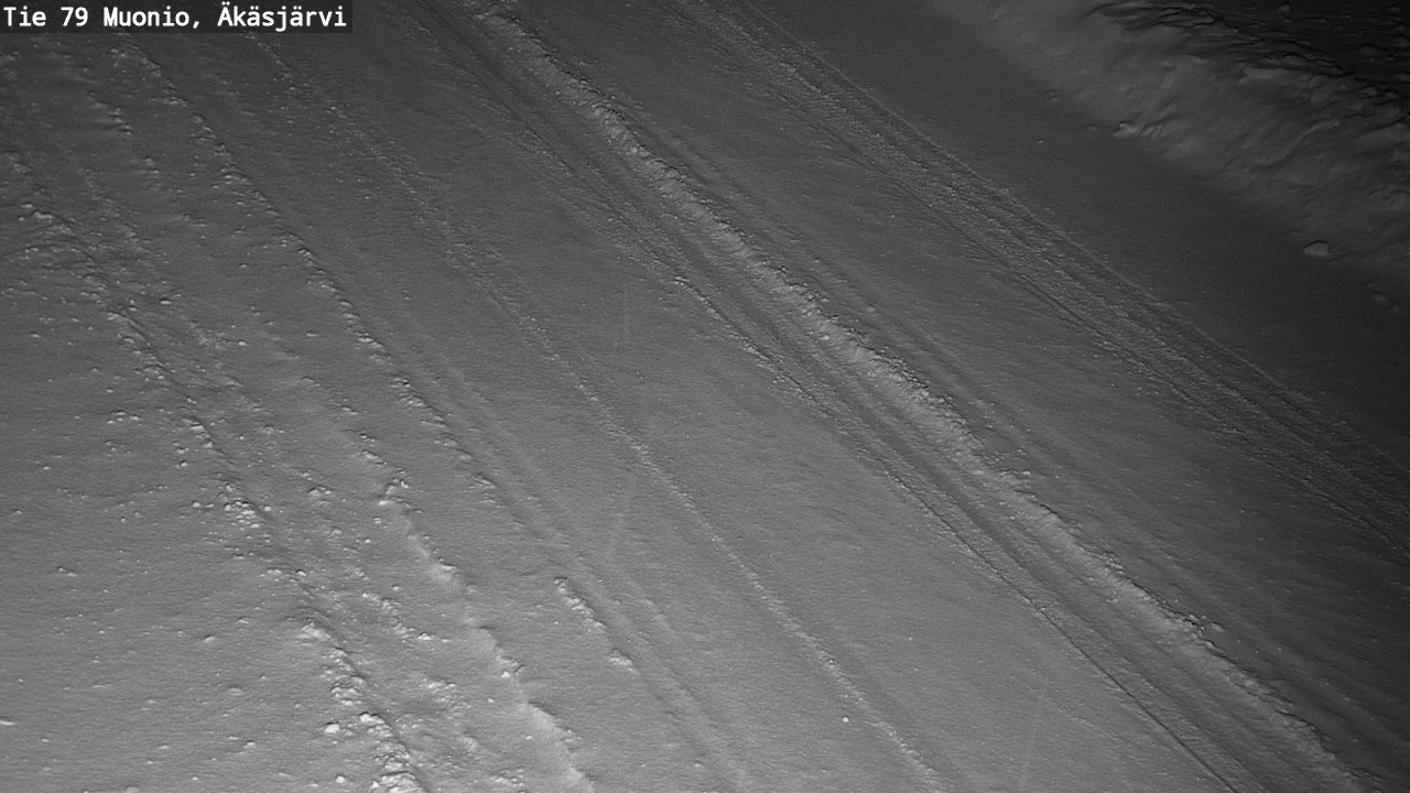 Weather Camera Image Väg 79 Muonio, Äkäsjärvi, Muonio, Lappi