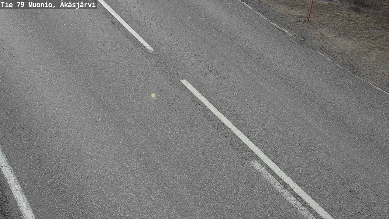 Weather Camera Image Väg 79 Muonio, Äkäsjärvi, Muonio, Lappi