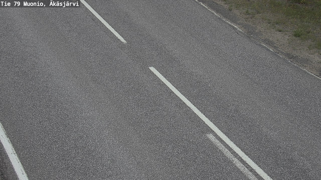 Weather Camera Image Road 79 Muonio, Äkäsjärvi, Muonio, Lappi