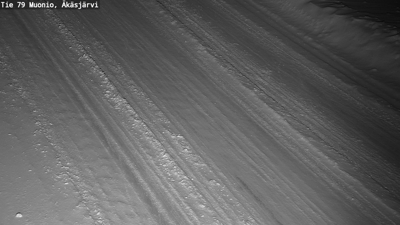 Weather Camera Image Väg 79 Muonio, Äkäsjärvi, Muonio, Lappi