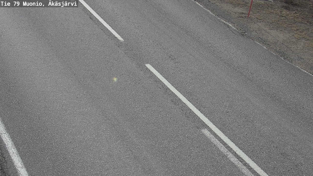 Weather Camera Image Väg 79 Muonio, Äkäsjärvi, Muonio, Lappi