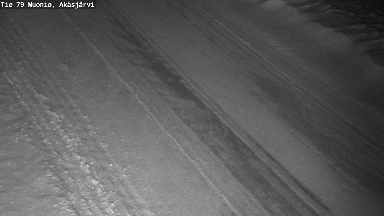 Weather Camera Image Väg 79 Muonio, Äkäsjärvi, Muonio, Lappi