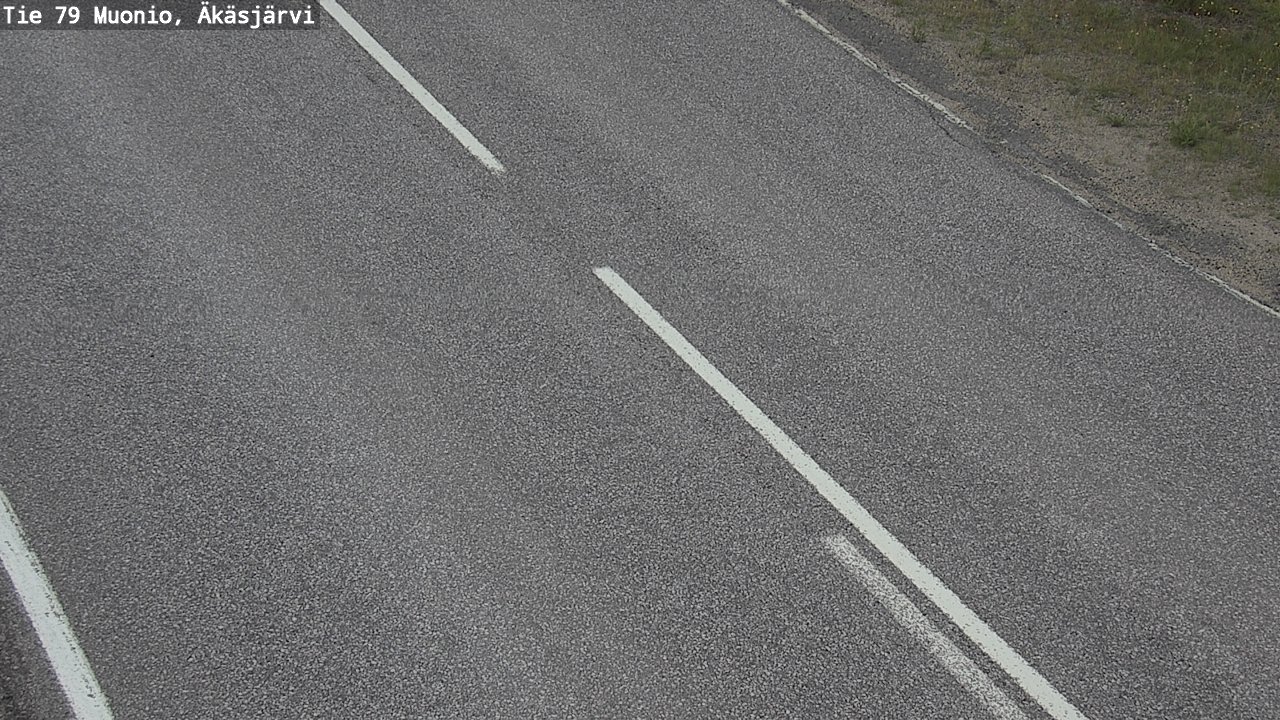 Weather Camera Image Road 79 Muonio, Äkäsjärvi, Muonio, Lappi