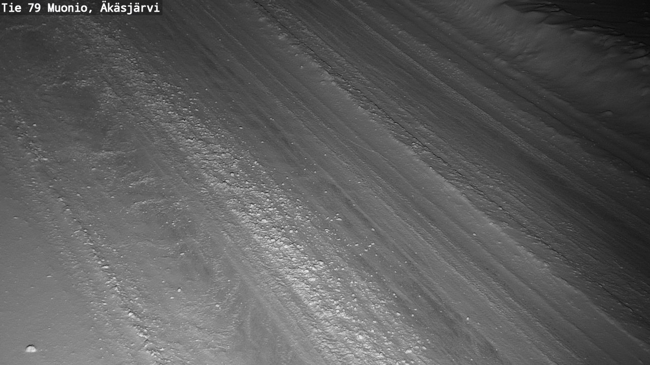 Weather Camera Image Väg 79 Muonio, Äkäsjärvi, Muonio, Lappi