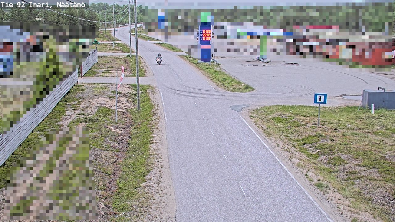 Kelikamerat Kuva Tie 92 Inari, Näätämö, Inari, Lappi