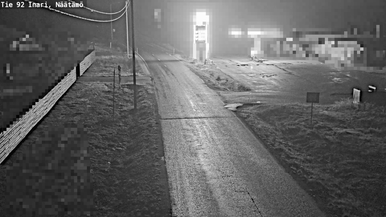 Kelikamerat Kuva Tie 92 Inari, Näätämö, Inari, Lappi