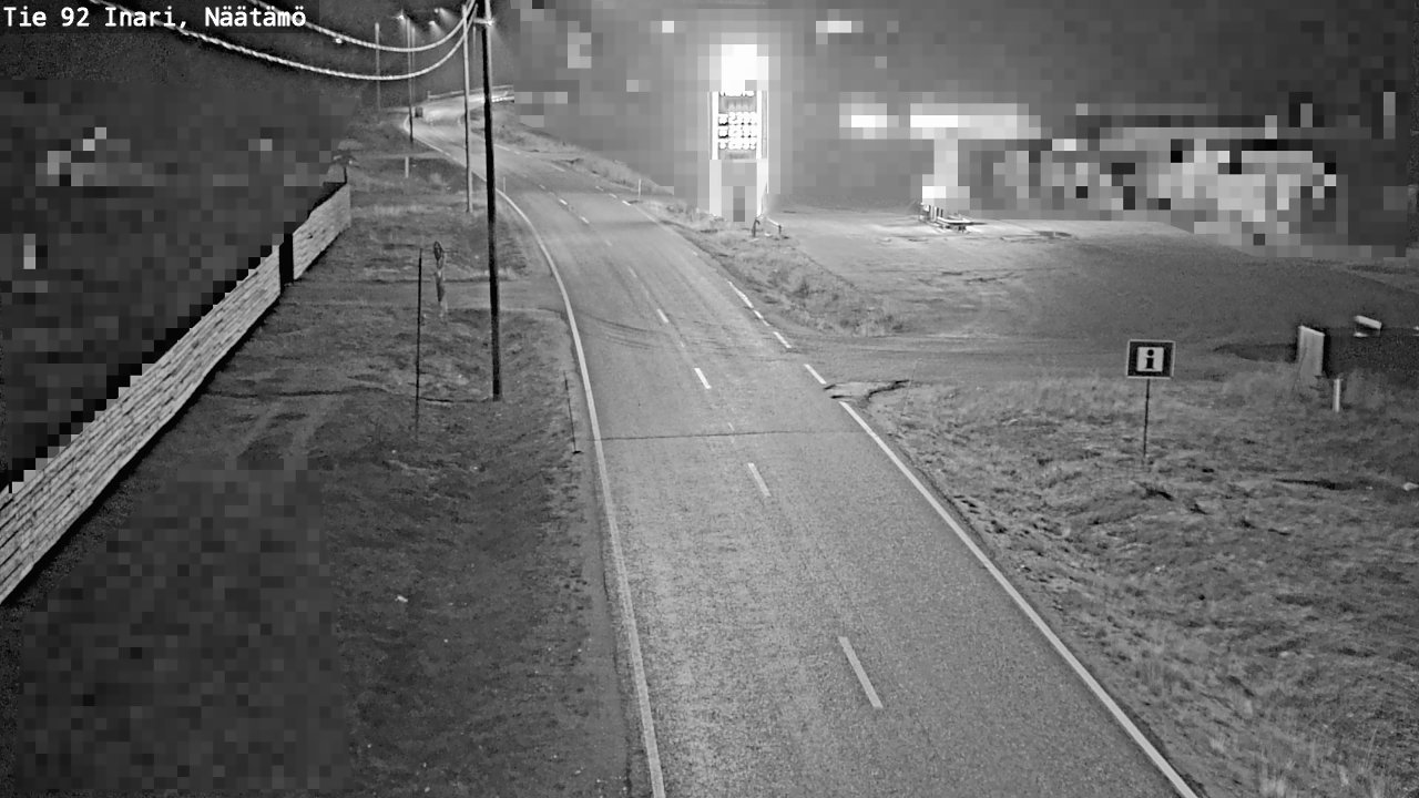 Kelikamerat Kuva Tie 92 Inari, Näätämö, Inari, Lappi