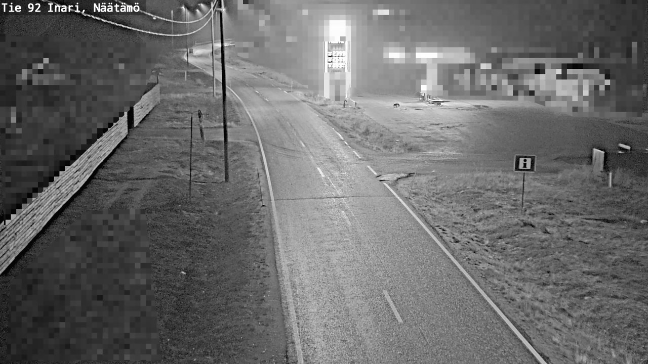 Kelikamerat Kuva Tie 92 Inari, Näätämö, Inari, Lappi