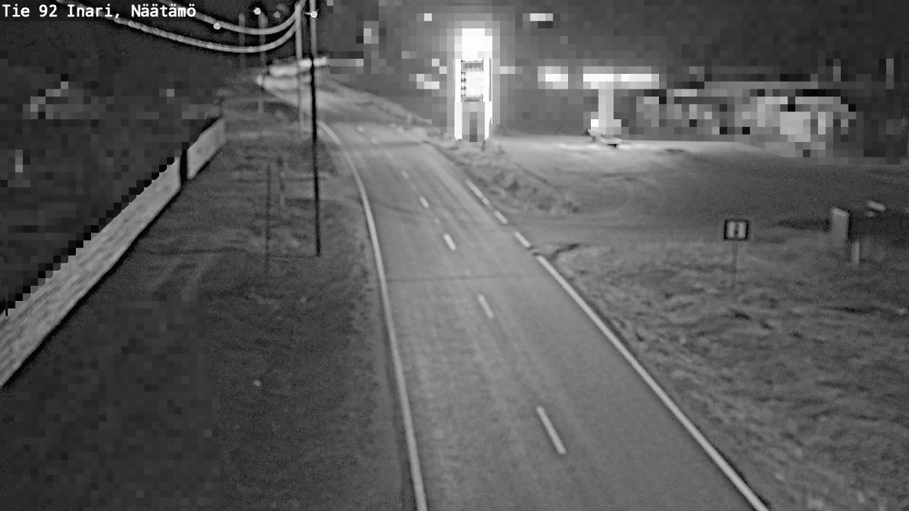 Kelikamerat Kuva Tie 92 Inari, Näätämö, Inari, Lappi