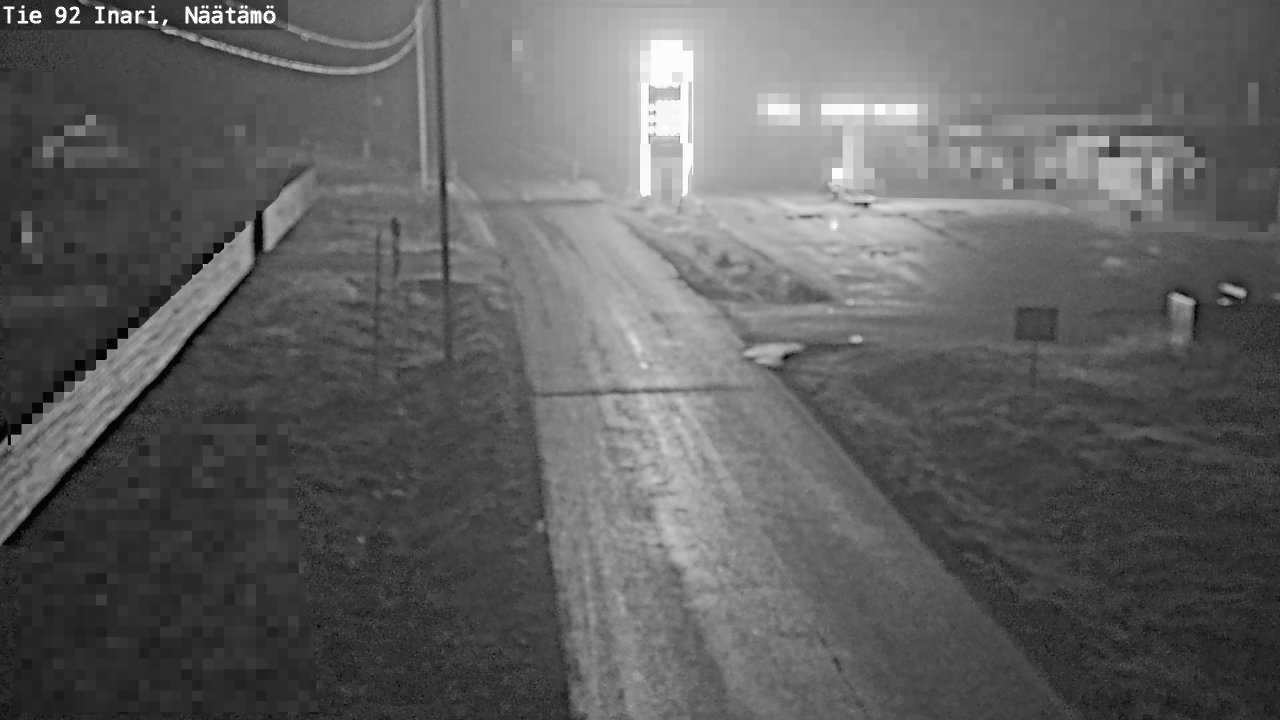 Kelikamerat Kuva Tie 92 Inari, Näätämö, Inari, Lappi