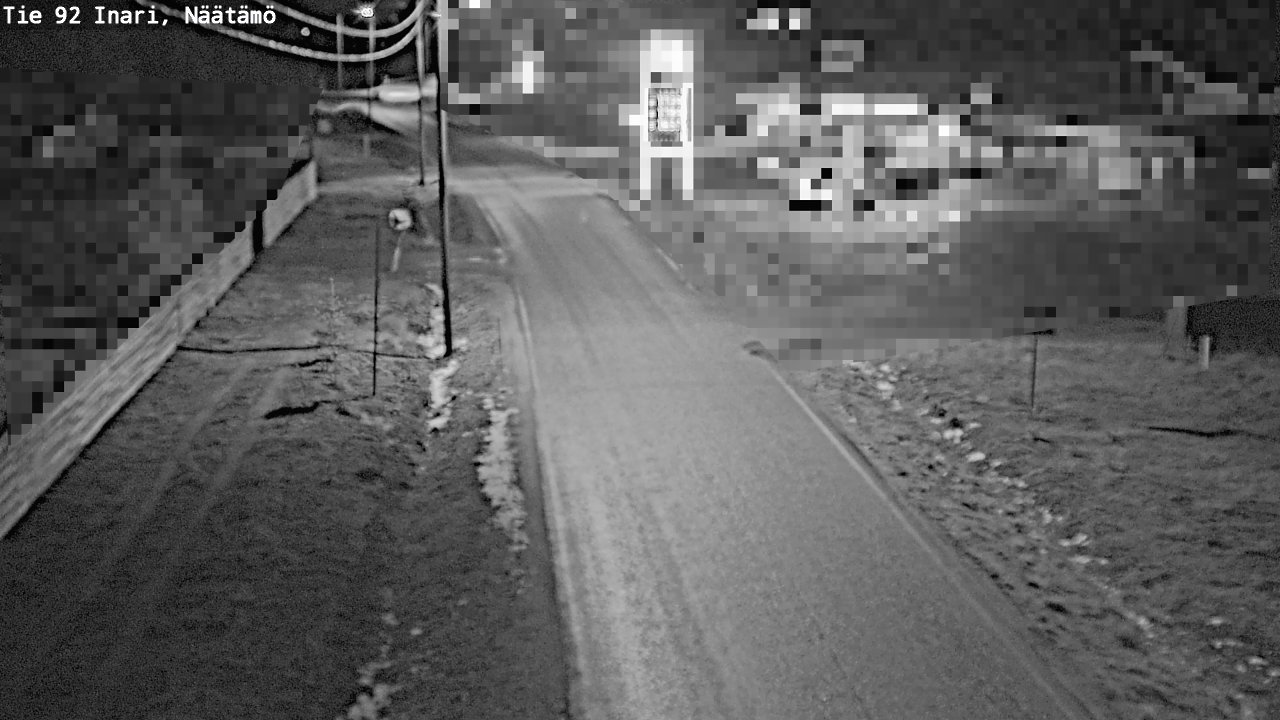 Kelikamerat Kuva Tie 92 Inari, Näätämö, Inari, Lappi