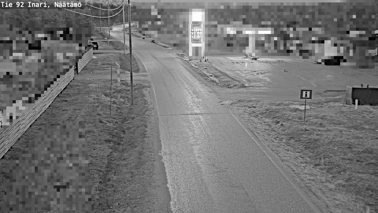 Kelikamerat Kuva Tie 92 Inari, Näätämö, Inari, Lappi