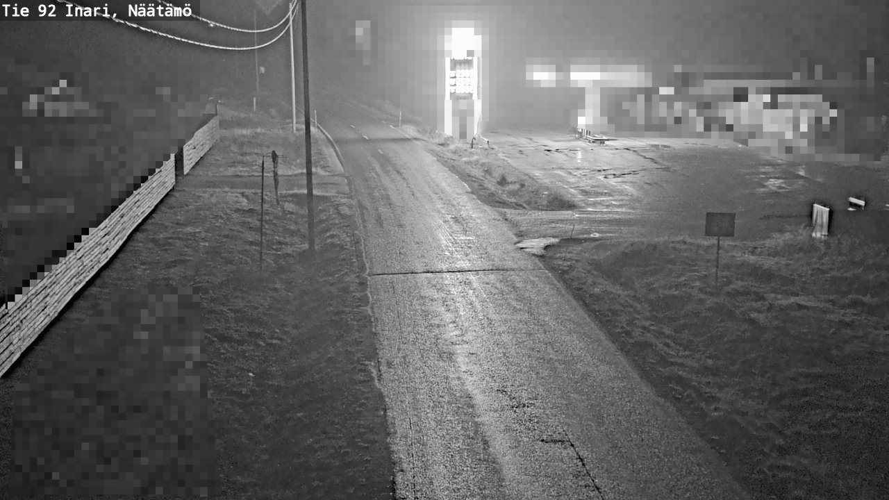 Kelikamerat Kuva Tie 92 Inari, Näätämö, Inari, Lappi