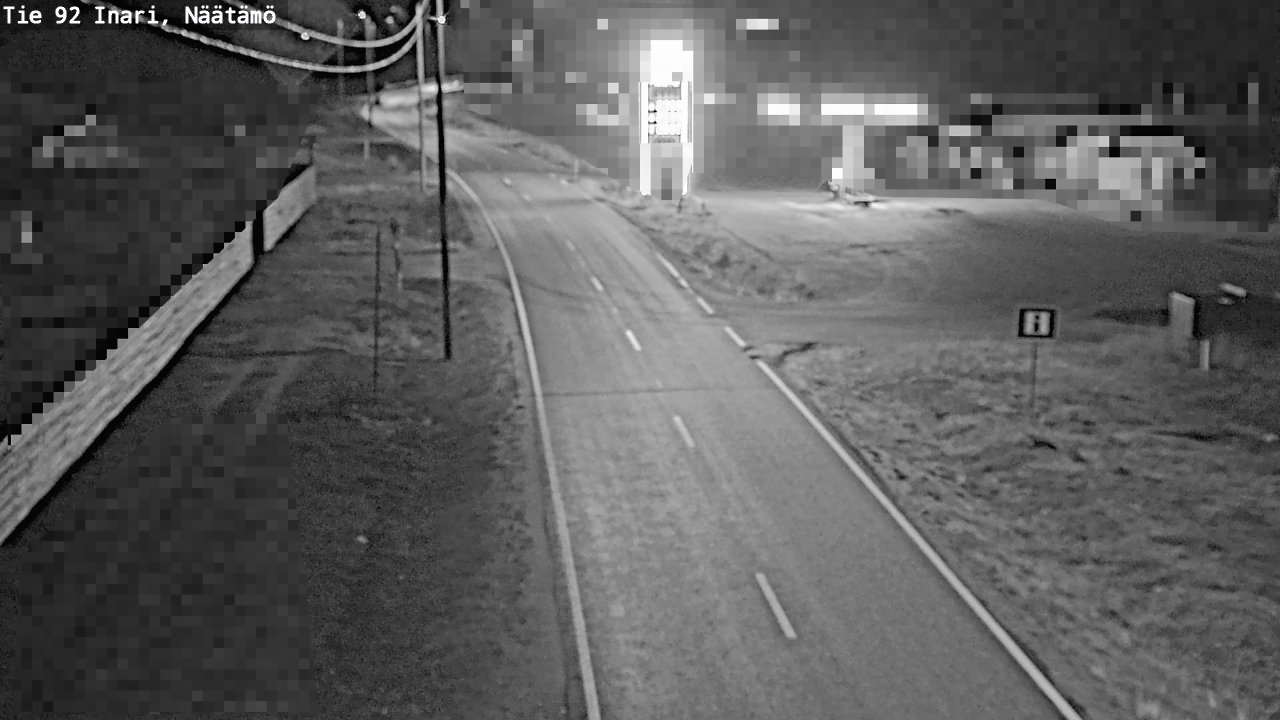 Kelikamerat Kuva Tie 92 Inari, Näätämö, Inari, Lappi