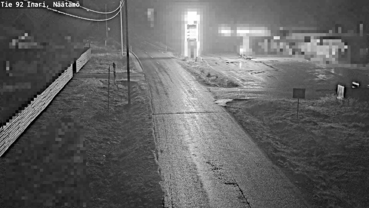 Kelikamerat Kuva Tie 92 Inari, Näätämö, Inari, Lappi