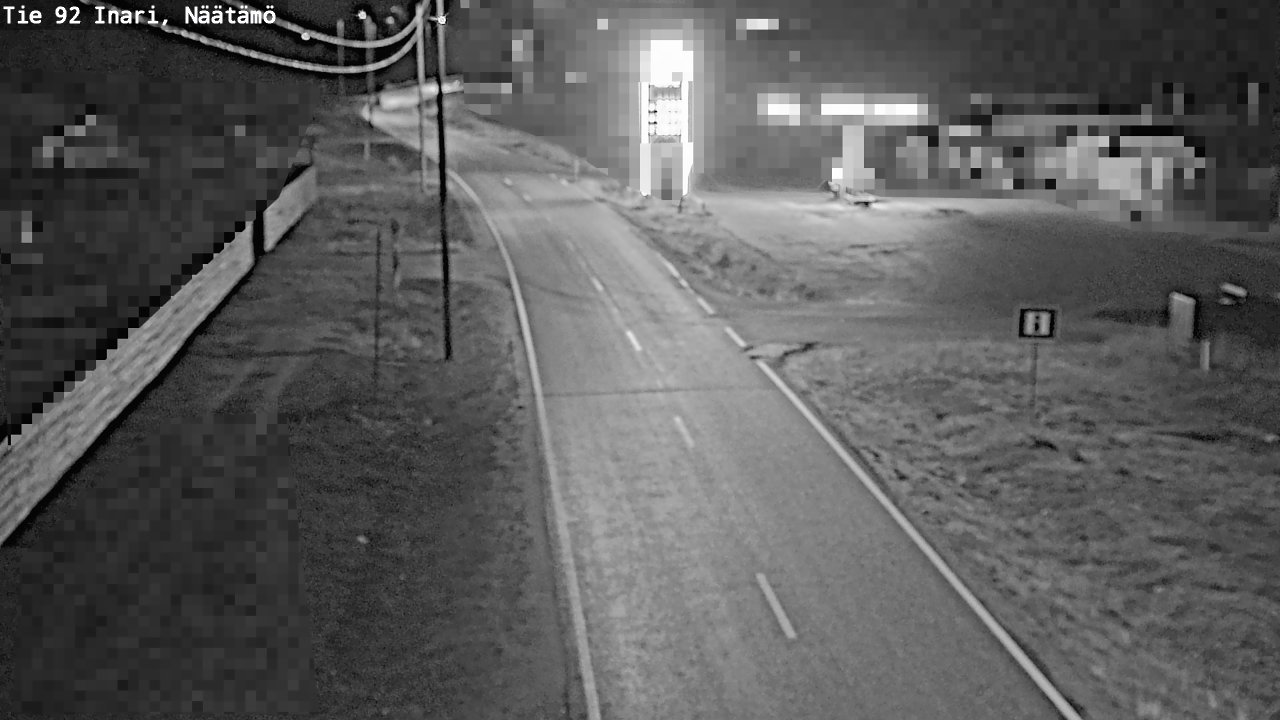 Kelikamerat Kuva Tie 92 Inari, Näätämö, Inari, Lappi