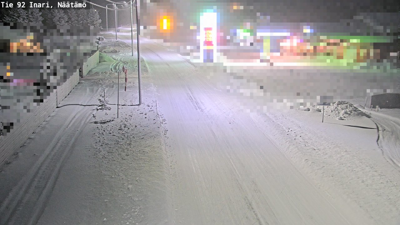 Kelikamerat Kuva Tie 92 Inari, Näätämö, Inari, Lappi