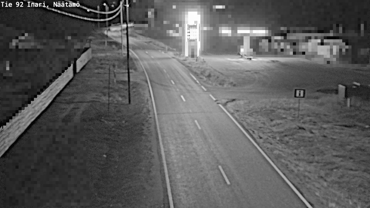 Kelikamerat Kuva Tie 92 Inari, Näätämö, Inari, Lappi