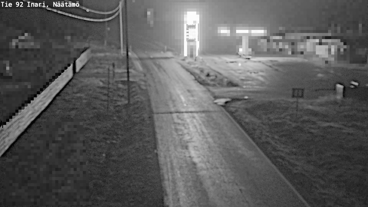Kelikamerat Kuva Tie 92 Inari, Näätämö, Inari, Lappi