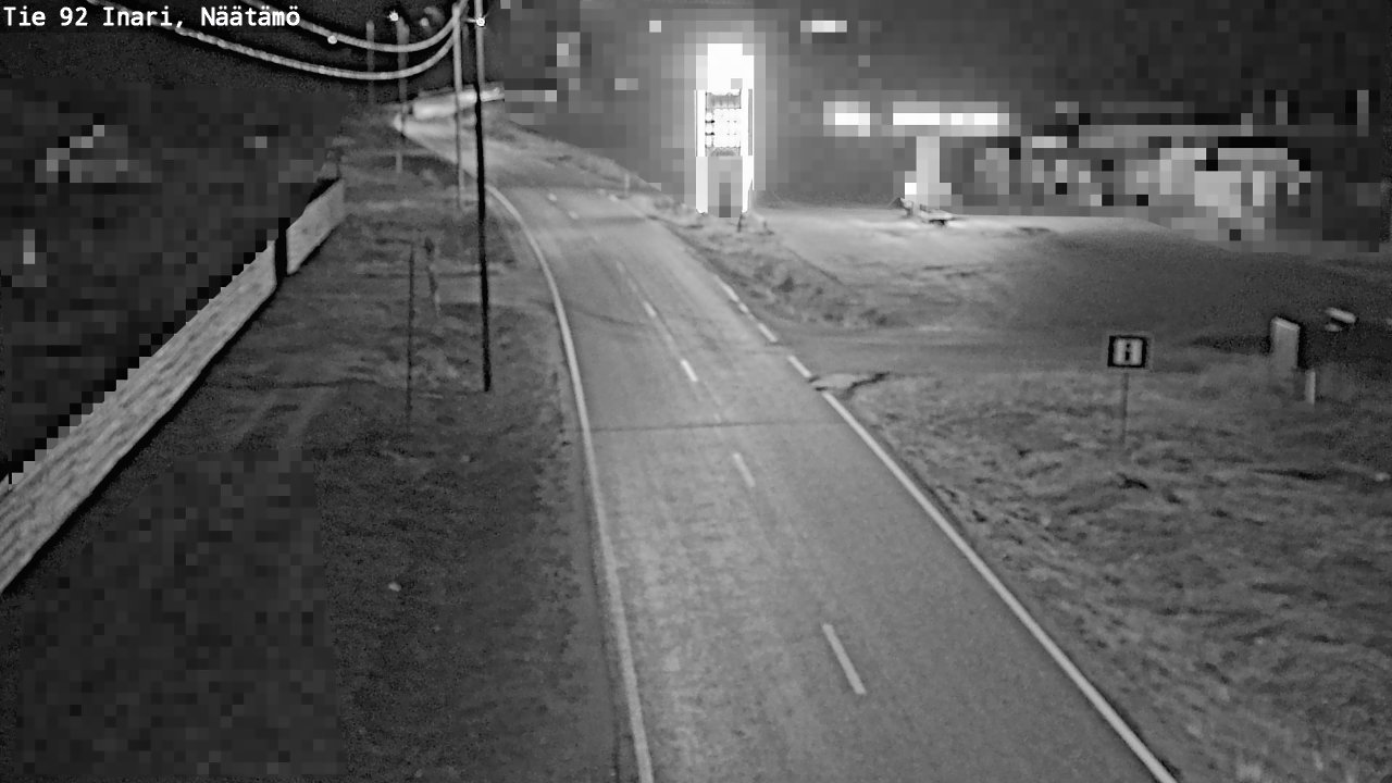 Kelikamerat Kuva Tie 92 Inari, Näätämö, Inari, Lappi