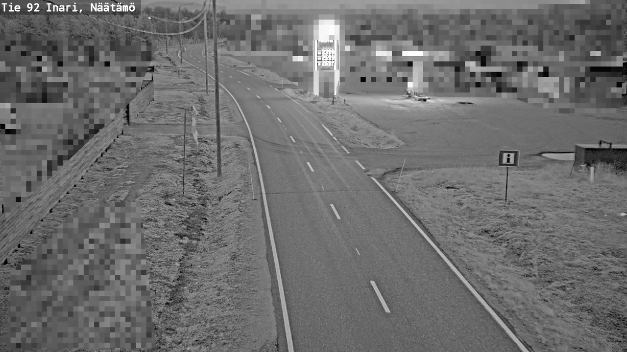 Kelikamerat Kuva Tie 92 Inari, Näätämö, Inari, Lappi