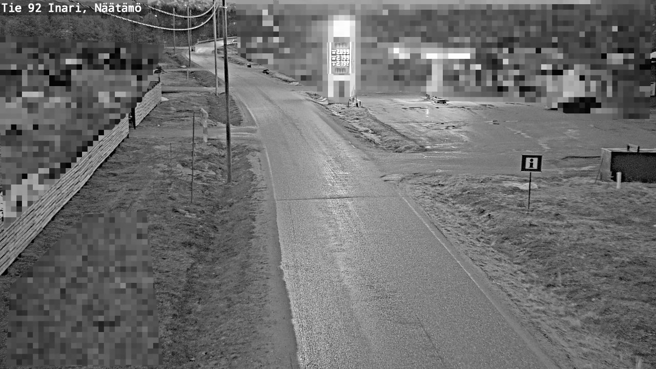 Kelikamerat Kuva Tie 92 Inari, Näätämö, Inari, Lappi