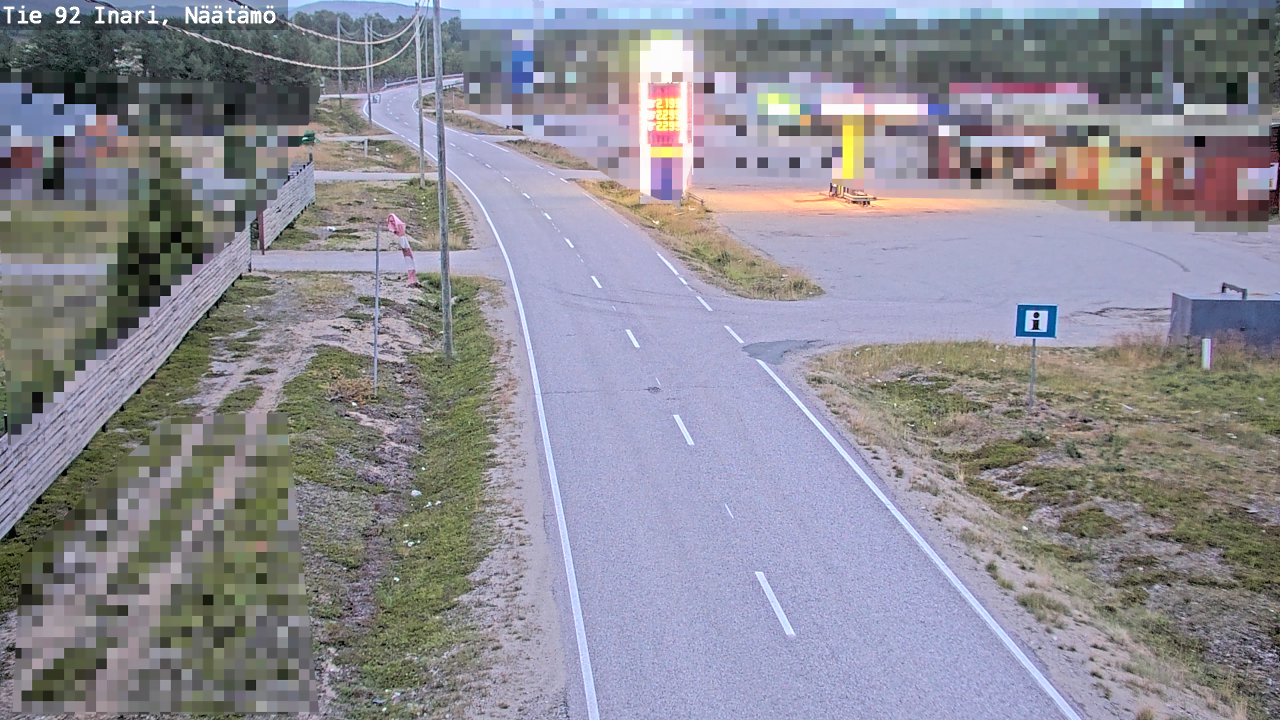 Kelikamerat Kuva Tie 92 Inari, Näätämö, Inari, Lappi