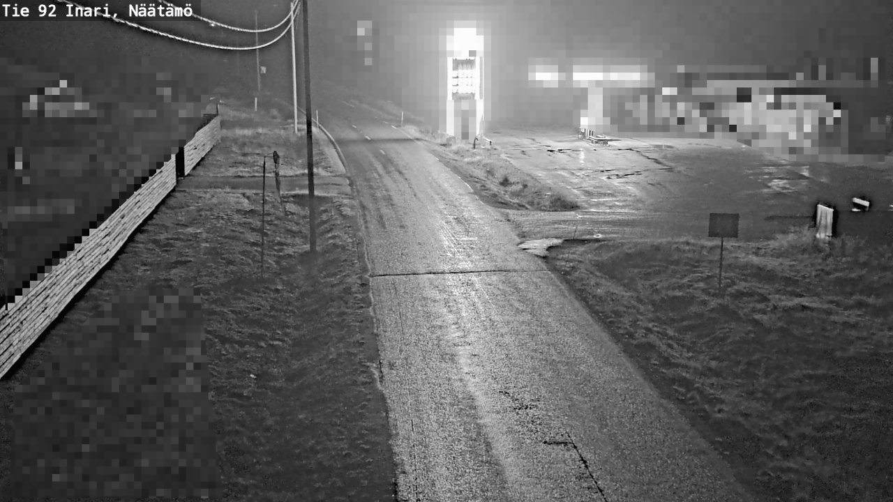 Kelikamerat Kuva Tie 92 Inari, Näätämö, Inari, Lappi