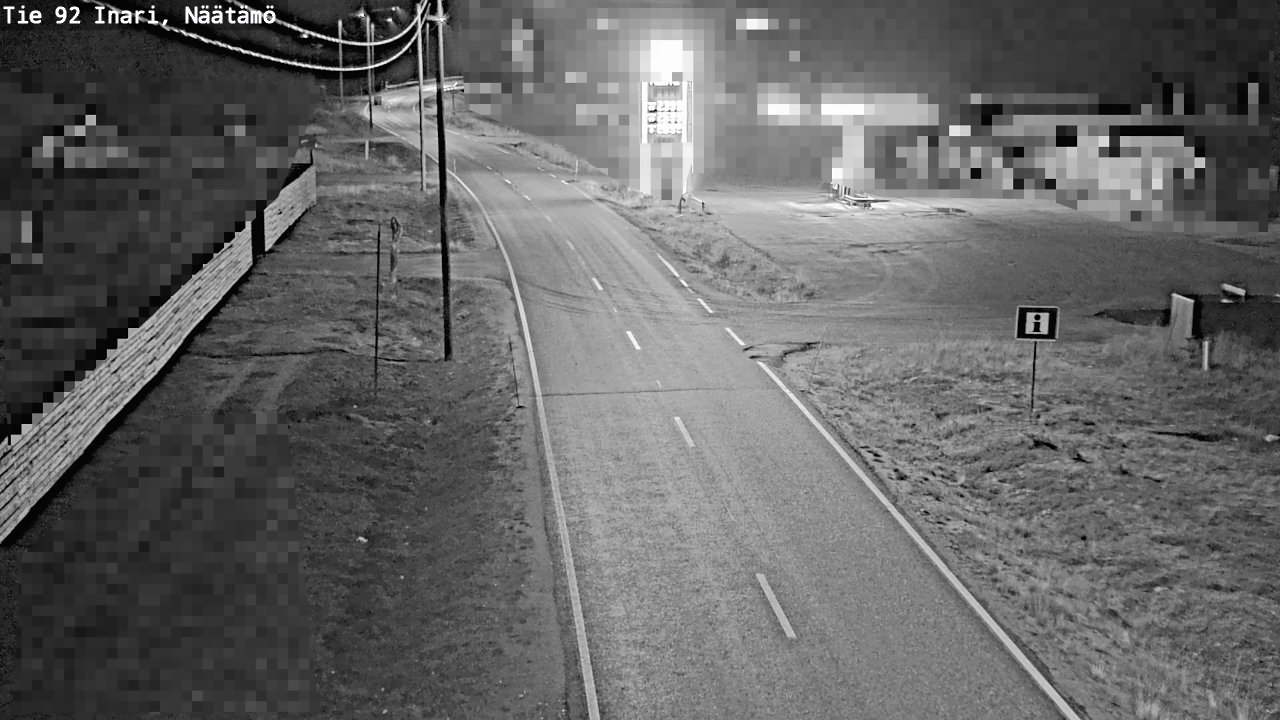 Kelikamerat Kuva Tie 92 Inari, Näätämö, Inari, Lappi