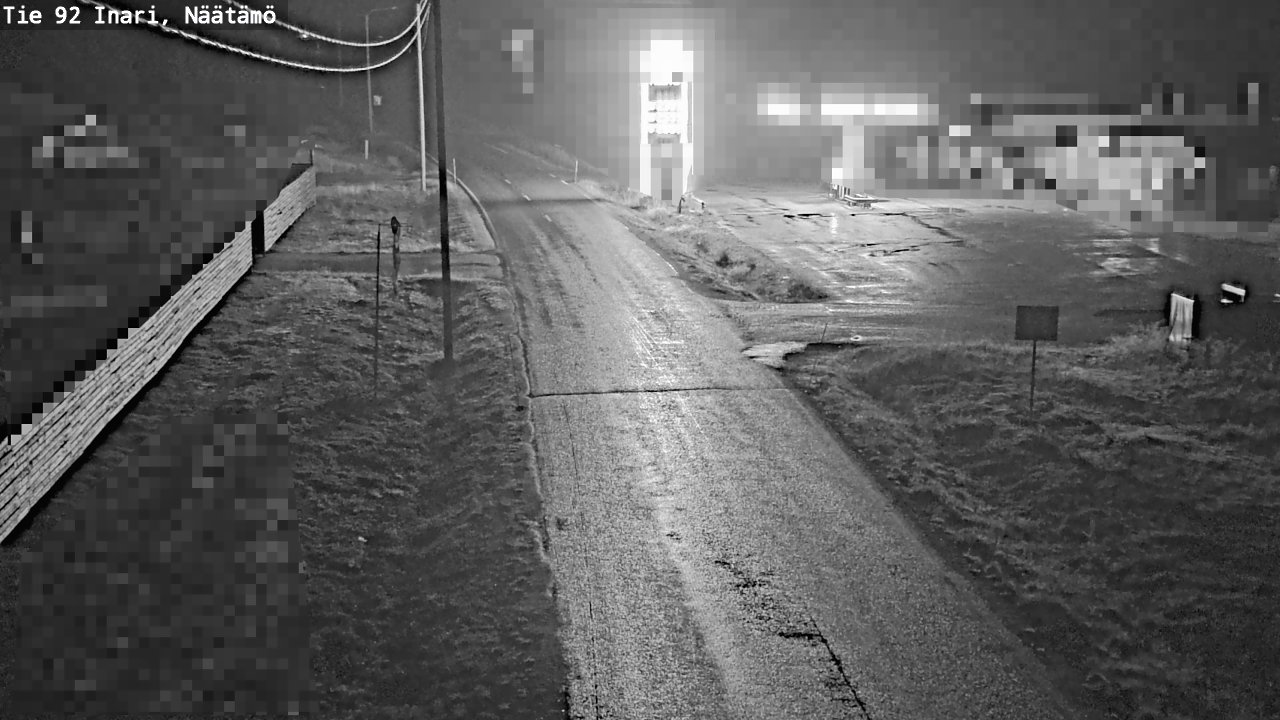 Kelikamerat Kuva Tie 92 Inari, Näätämö, Inari, Lappi