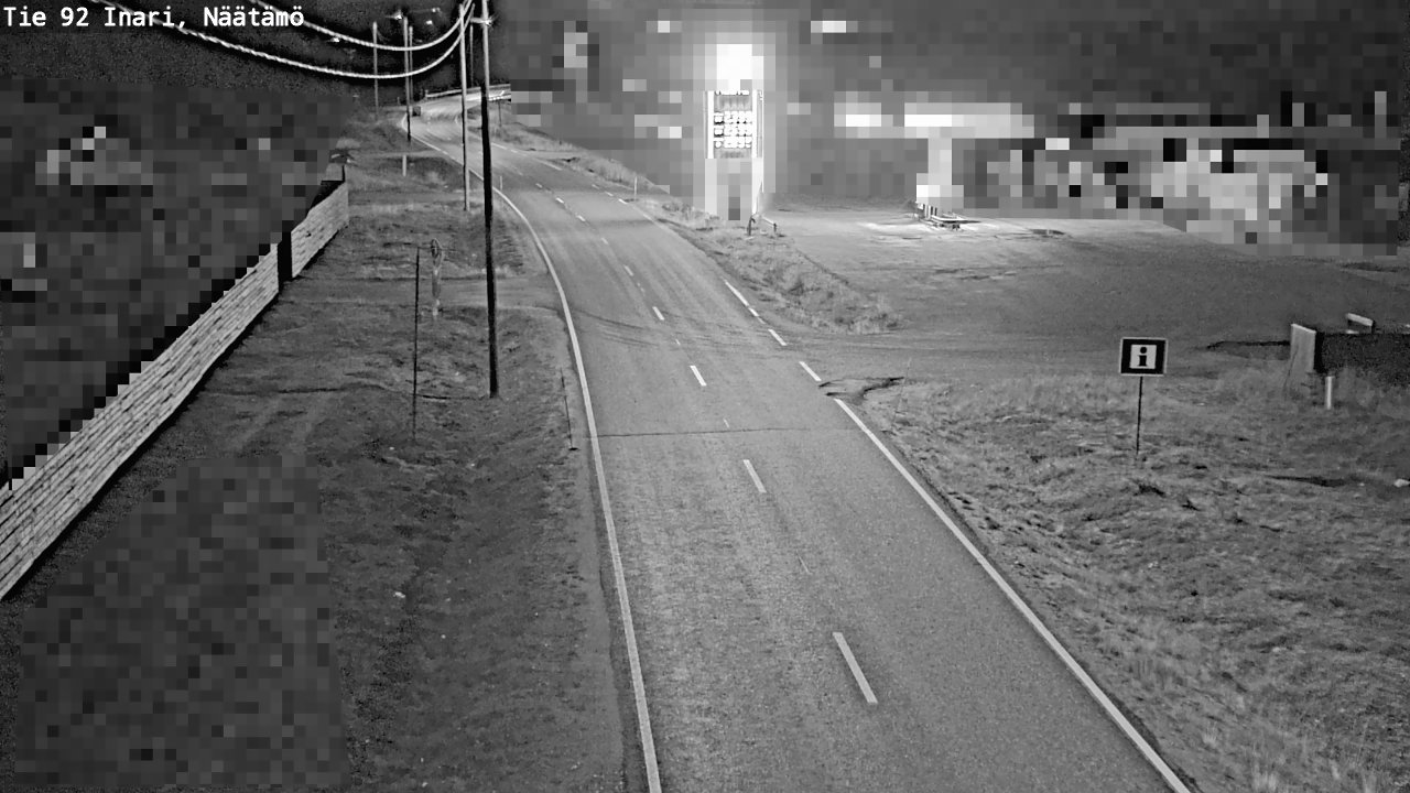 Kelikamerat Kuva Tie 92 Inari, Näätämö, Inari, Lappi