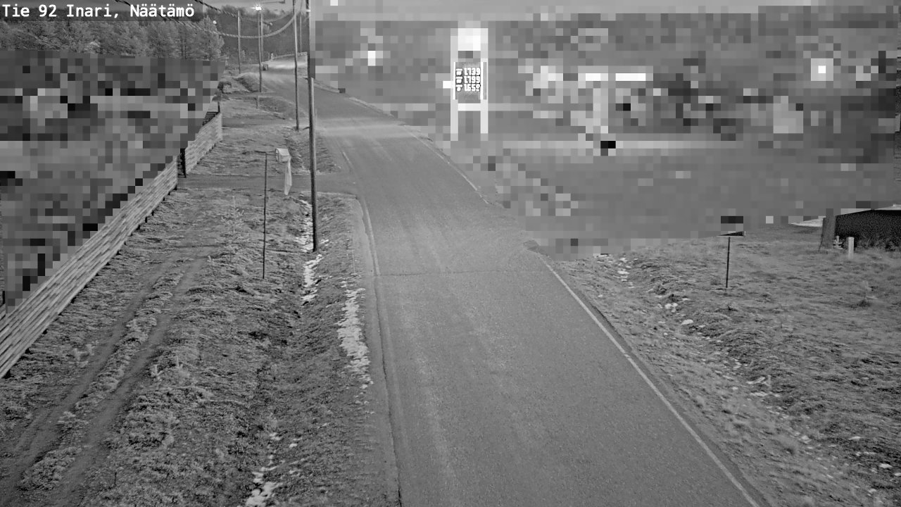 Kelikamerat Kuva Tie 92 Inari, Näätämö, Inari, Lappi