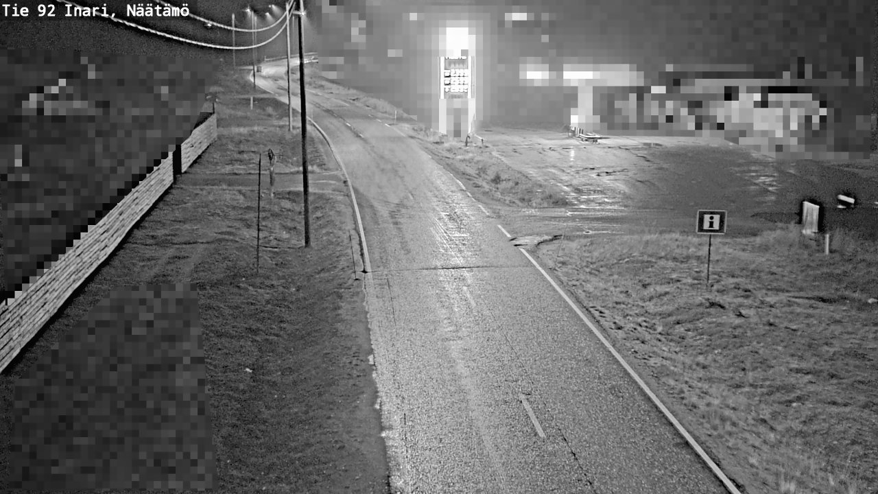 Kelikamerat Kuva Tie 92 Inari, Näätämö, Inari, Lappi