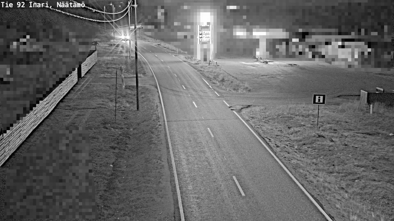 Kelikamerat Kuva Tie 92 Inari, Näätämö, Inari, Lappi