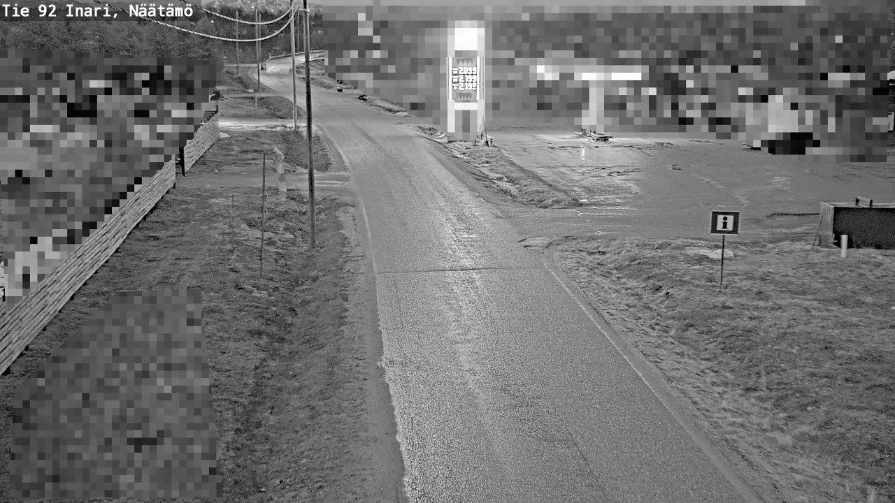 Kelikamerat Kuva Tie 92 Inari, Näätämö, Inari, Lappi