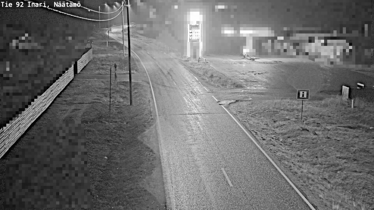 Kelikamerat Kuva Tie 92 Inari, Näätämö, Inari, Lappi