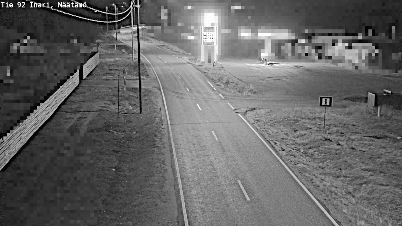 Kelikamerat Kuva Tie 92 Inari, Näätämö, Inari, Lappi