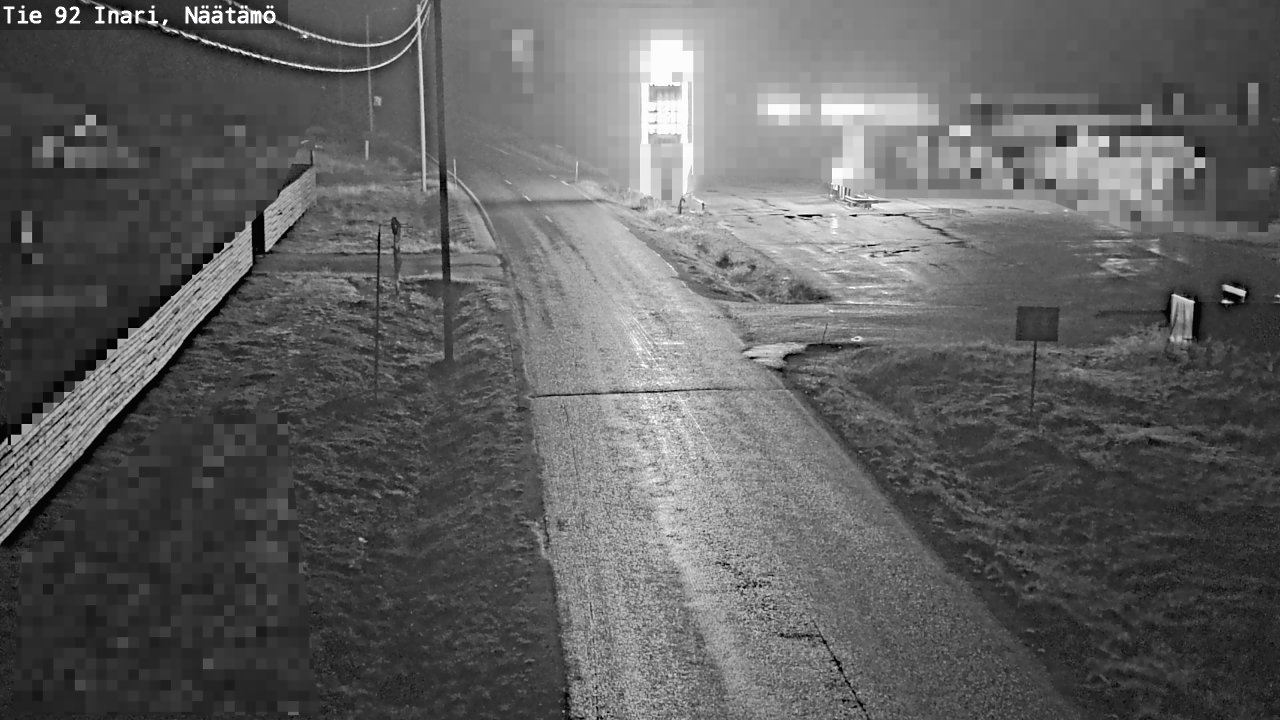 Kelikamerat Kuva Tie 92 Inari, Näätämö, Inari, Lappi